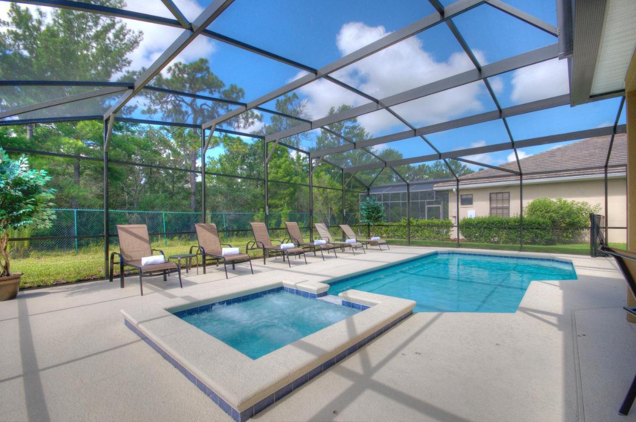 South Facing Pool Near Disney 5 Bed Luxury كيسيمي المظهر الخارجي الصورة