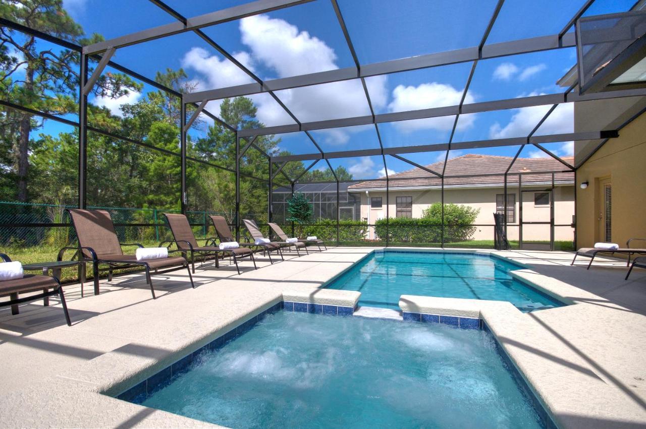 South Facing Pool Near Disney 5 Bed Luxury كيسيمي المظهر الخارجي الصورة